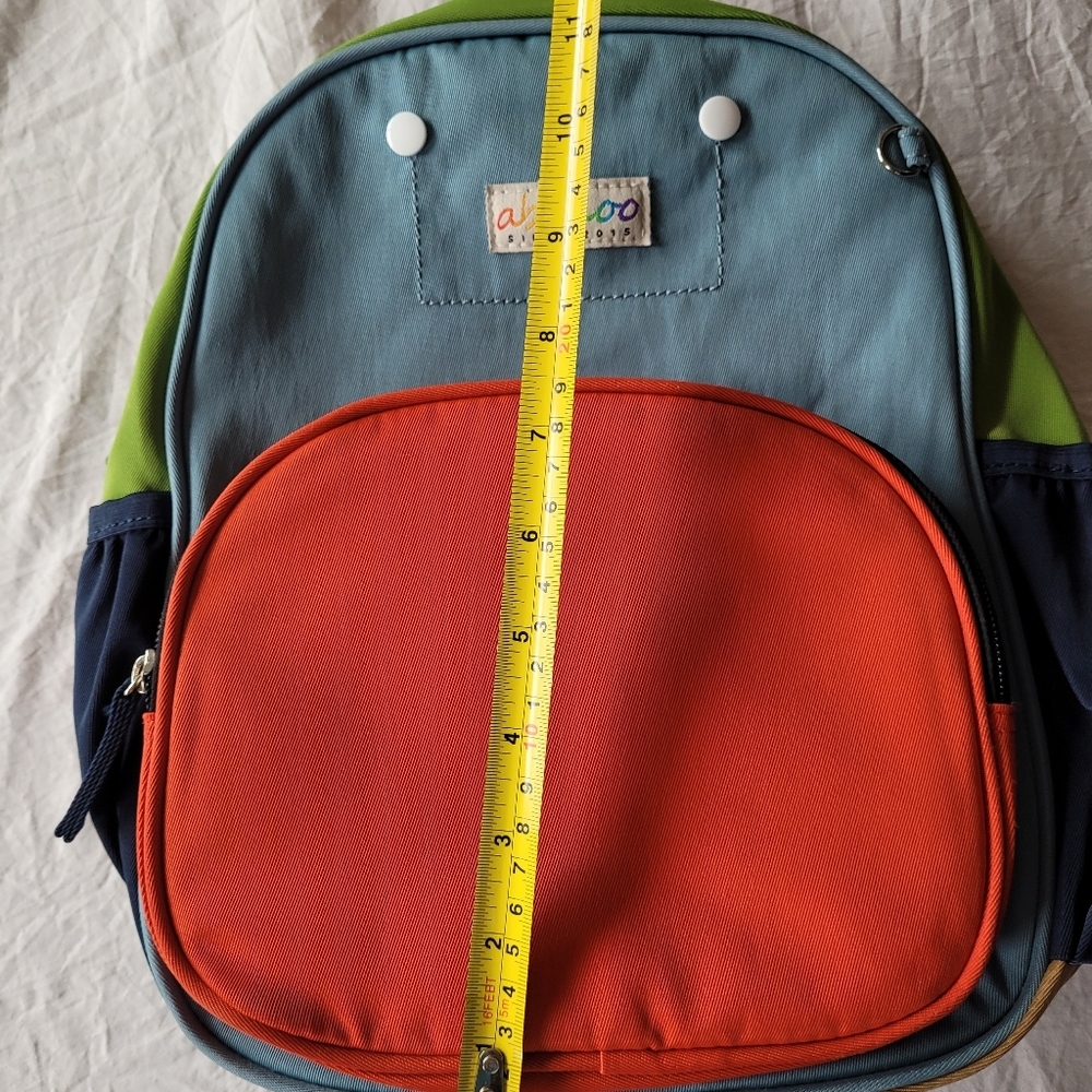 Abshoo Kids Colorful Backpack - Orange and Green - Picture 6 of 13